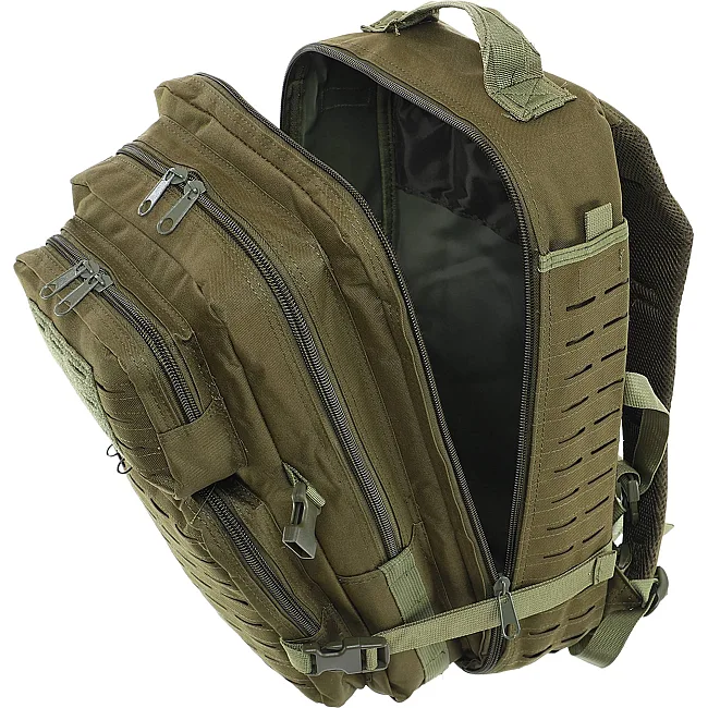 Штурмовой тактический рюкзак
 трехдневный MILITARY RANGERS
 ZK-GB-0065
 47х29х25см 35л (Оливковый)