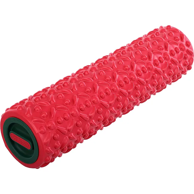 Роллер массажный цилиндр (ролик мфр) 45см
 Flower Roller BLOOM FOAM ROLLER LB7022 (Красный)