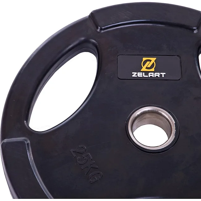 Млинець для штанги гумовий
 ZELART
 TA-2673-25 51мм 25кг