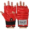 Распродажа! Перчатки снарядные шингарты кожаные с манжетом EVERLAST VL-01045 (Синий)