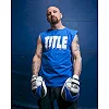 Безрукавка TITLE Boxing Iconic Block Muscle Tee Blue White
