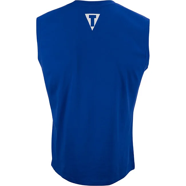Безрукавка TITLE Boxing Iconic Block Muscle Tee Blue White