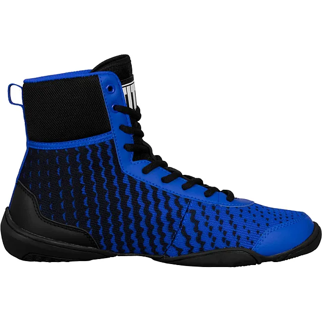 Боксерки для бокса TITLE Boxing Predator II 2.0 Black Blue