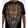 Детская футболка VENUM Tiger Dry Tech Black Neon Orange