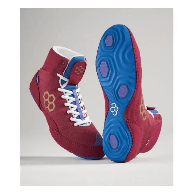 Детские борцовки RUDIS Colt 2.0 Youth Royal Maroon