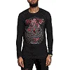 Двосторонній лонгслів AFFLICTION Reversible Paramount Black Dusty Olive