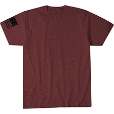 Футболка мужская HOWITZER Standard Patriot Burgundy Heather
