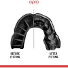 Капа для боксу для дітей OPRO Self-fit GEN5 Youth Silver White Black