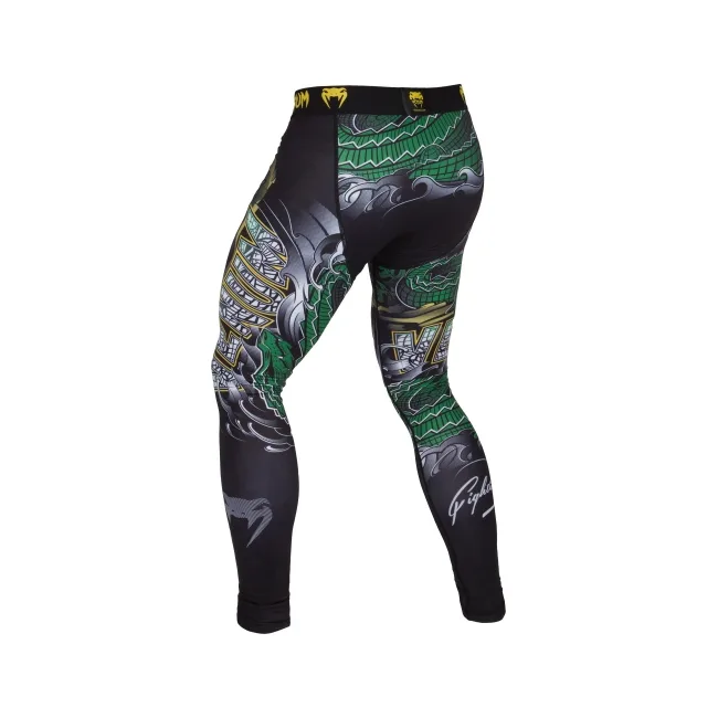 Компресійні штани VENUM Crocodile Black Green