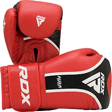 Рукавички боксу RDX Aura Plus T-17 RedBlack