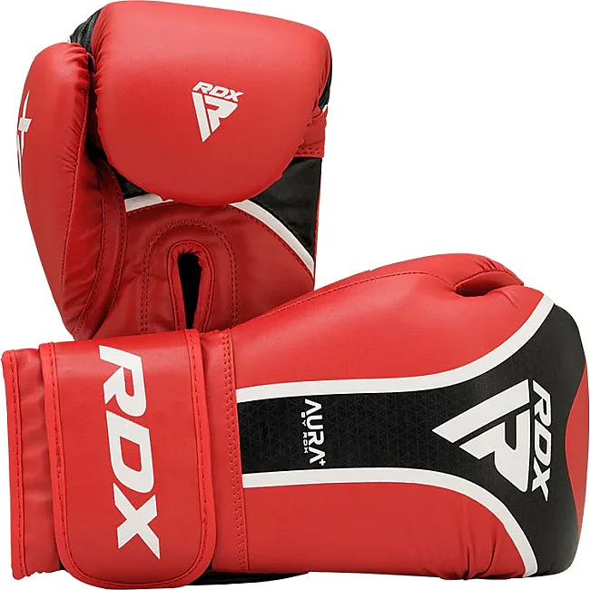Рукавички боксу RDX Aura Plus T-17 RedBlack
