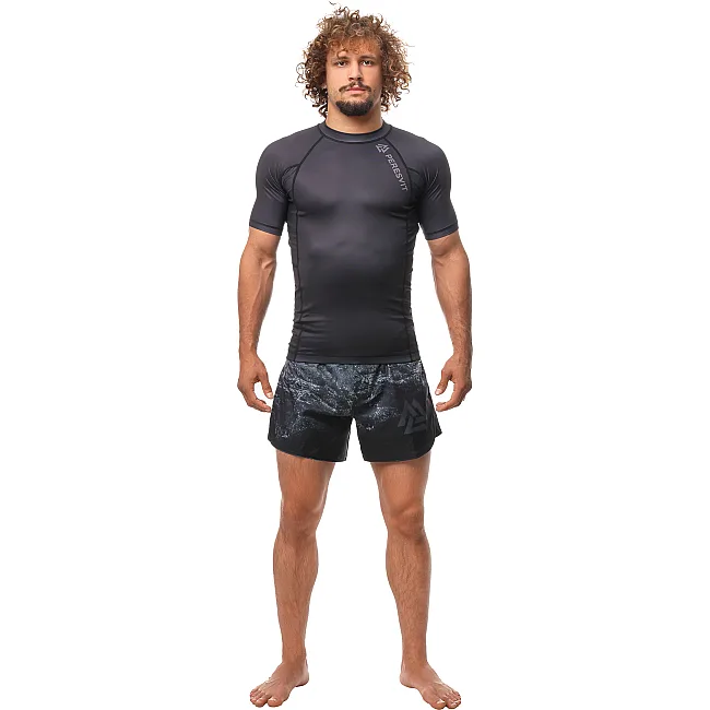 Рашгард PERESVIT Core Short Sleeve Dark Grey