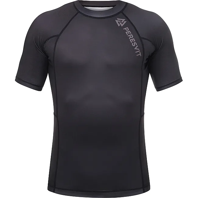 Рашгард PERESVIT Core Short Sleeve Dark Grey