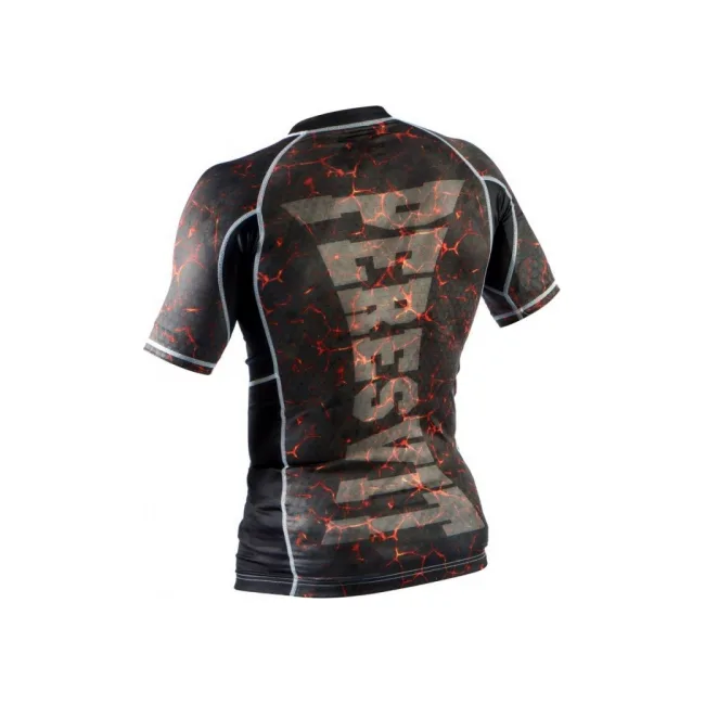 Рашгард Peresvit Immortal Silver Force Rashguard Short Sleeve Lava