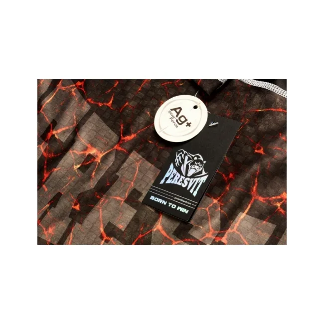 Рашгард Peresvit Immortal Silver Force Rashguard Short Sleeve Lava