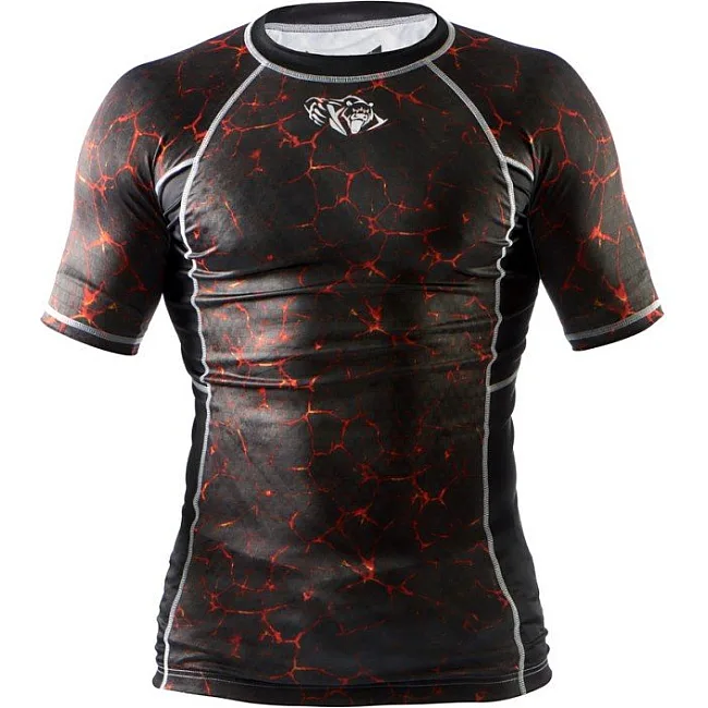 Рашгард Peresvit Immortal Silver Force Rashguard Short Sleeve Lava