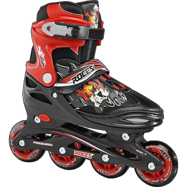 Ролики ROCES COMPY 6.0 BOY /черно-красный