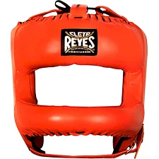 Шлем для бокса CLETO REYES Redesigned с бампером Orange