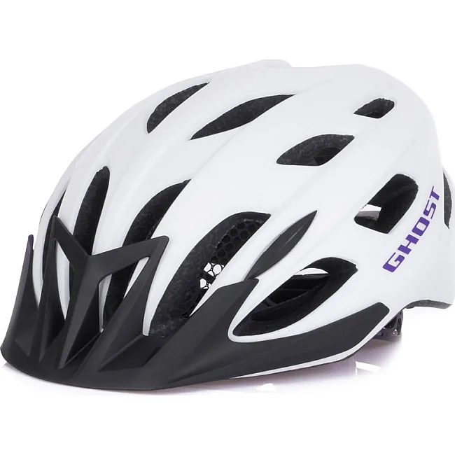 Шлем для велосипеда GHOST Classic st-wht/vio - 53-58см