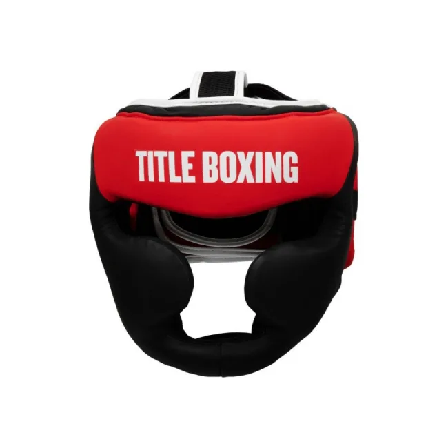 Тренировочный шлем для бокса Title Select Leather Full Face