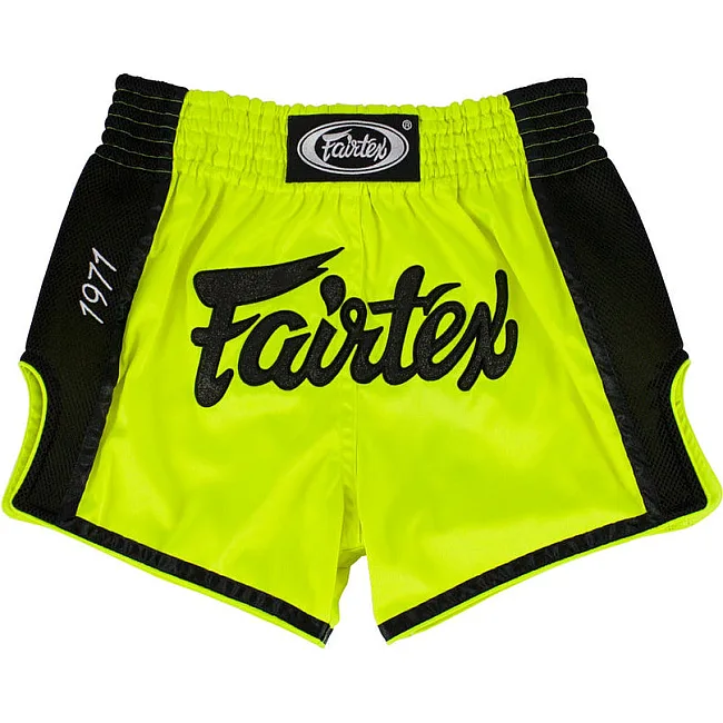 Шорти для Муай Тай FAIRTEX BS170 см 6 Lime Green