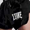 Шорты для тайского бокса LEONE Flag Black