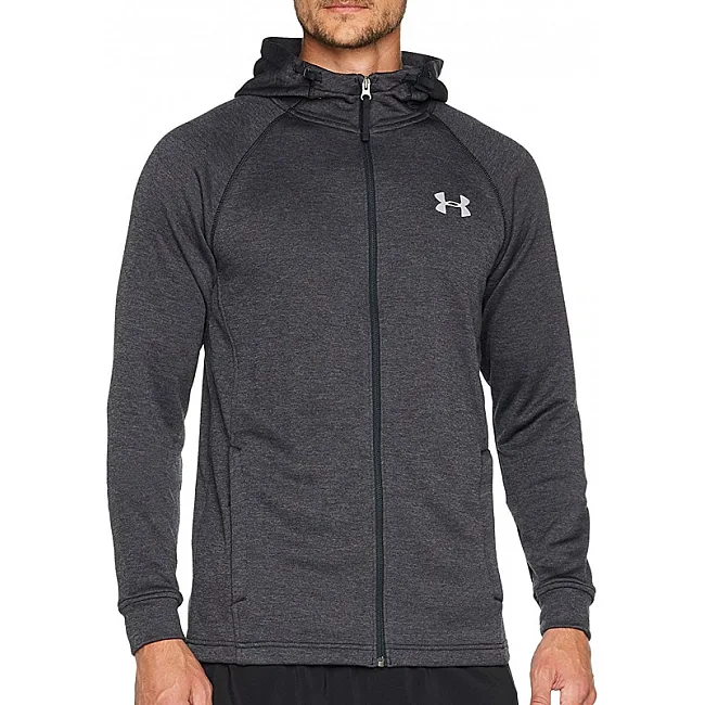 Толстовка Under Armour Tech Terry Fitted Full Zip Hoodie Anthracite