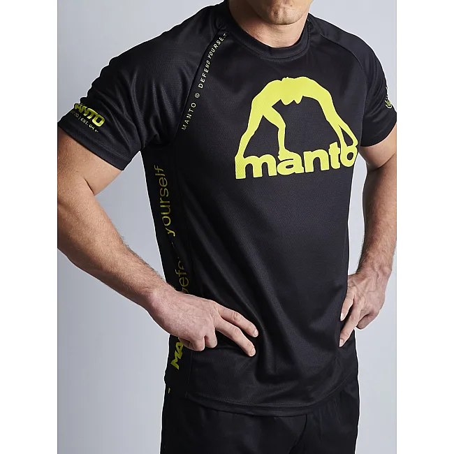 Тренировочная футболка MANTO Performance Alpha Black