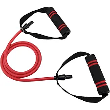 Трубчатый для фитнеса эспандер с ручками U-POWEX Latex resistance tube 30LB Red (13.5кг.)