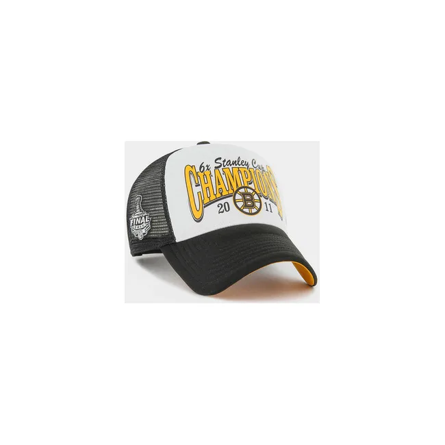 Кепка-тракер 47 Brand NHL BOSTON BRUINS FOAM CHAMP черный, белый, оранжевый OSFA