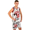 Детская баскетбольная форма
 NBA клуб Shuhoku 10 BA-6609 (Белый-красный)