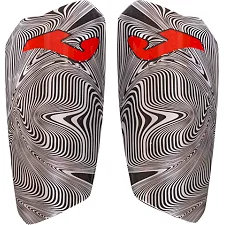 Щитки для футболу з утримувачем щитків у комплекті JOMA SPARTAN 401674-111 (Чорний-білий)