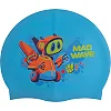 Шапочка для бассейна силиконовая юниорская MADWAVE Junior MAD BOT M057915 (Красный)