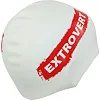 Шапочка для бассейна
 силиконовая для взрослых MADWAVE
 INTROVERT reversible M055336 (Черный-белый)