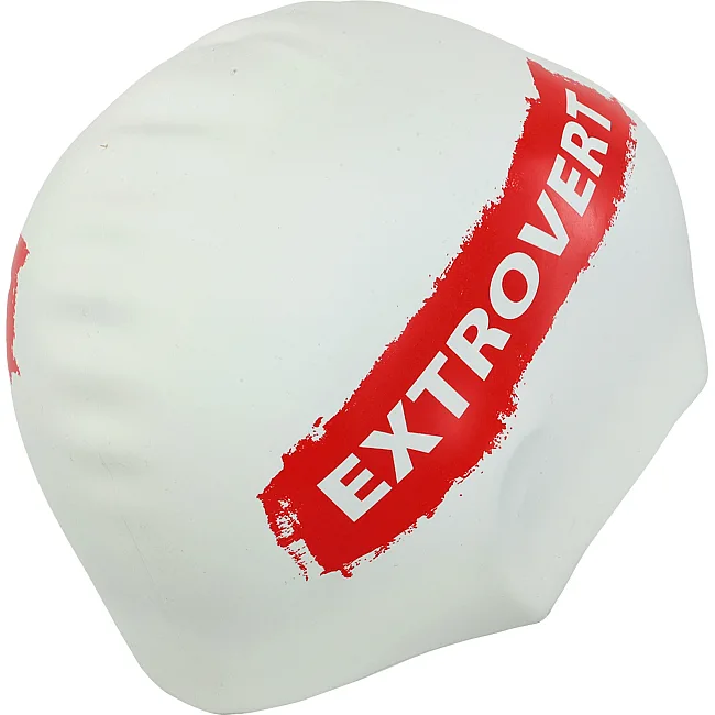 Шапочка для бассейна
 силиконовая для взрослых MADWAVE
 INTROVERT reversible M055336 (Черный-белый)