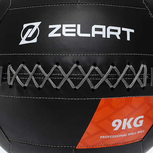 М'яч набивний медичний для кросфіту WALL BALL ZELART
 TA-7822-9 вага-9кг