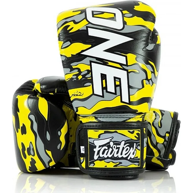 Перчатки боксерские Fairtex BGV-ONE X STBG (натуральная кожа) (бинты в комплекте)