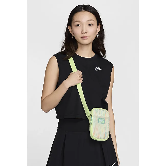 Сумка кросс-боди Nike NK HERITGE CRSSBDY-FSTVL 2.0 1L салатовый 18x13x3 см