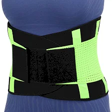 Пояс корсетний для спорту Екстрім Пауер Белт (extreme power belt) FIT NOW BC-3456 (Салатовий)