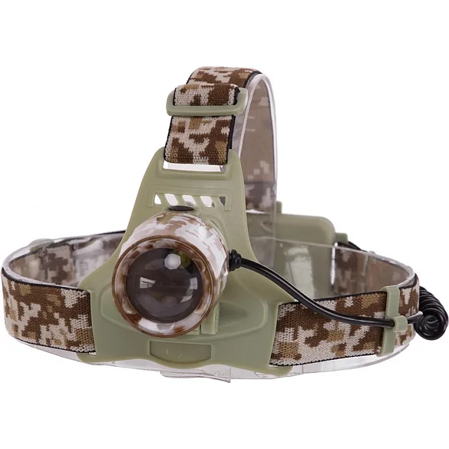 Налобный фонарик
 SP-SPORT
 SY-8065M (Камуфляж Marpat)