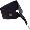 Пояс атлетический для отягощения текстильный с цепью и карабином VALEO Dipping Belt TA-4422 спинка-17см