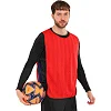 Манишка спортивная игровая двусторонняя с резинкой SP-SPORT
 CO-0792 (Голубой-желтый)