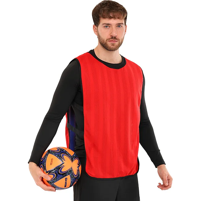 Манишка спортивная игровая двусторонняя с резинкой SP-SPORT
 CO-0792 (Голубой-желтый)