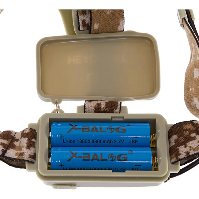 Налобный фонарик
 SP-SPORT
 SY-8065M (Камуфляж Marpat)