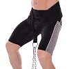 Пояс атлетический для отягощения текстильный с цепью и карабином VALEO Dipping Belt TA-4422 спинка-17см