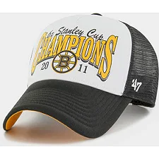 Кепка-тракер 47 Brand NHL BOSTON BRUINS FOAM CHAMP черный, белый, оранжевый OSFA