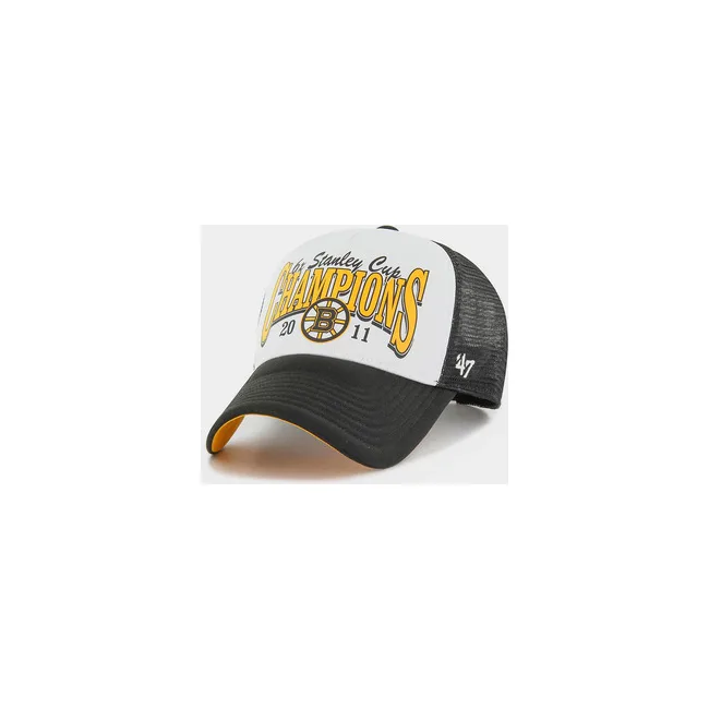 Кепка-тракер 47 Brand NHL BOSTON BRUINS FOAM CHAMP черный, белый, оранжевый OSFA