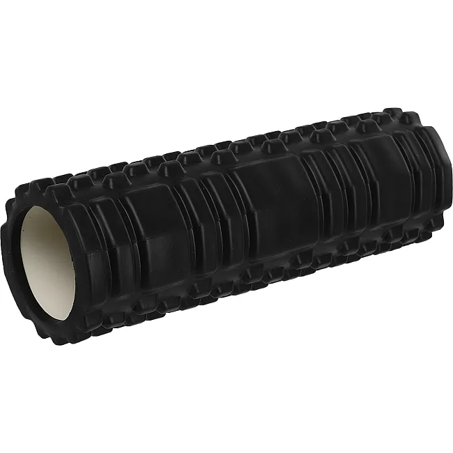 Роллер массажный цилиндр (ролик мфр) 30см Combi Roller SP-SPORT FI-3531 (Черный)