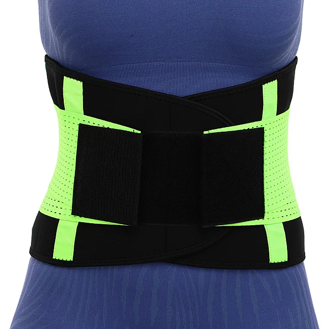 Пояс корсетный для спорта Экстрим Пауэр Белт (extreme power belt) FIT NOW BC-3456 (Салатовый)
