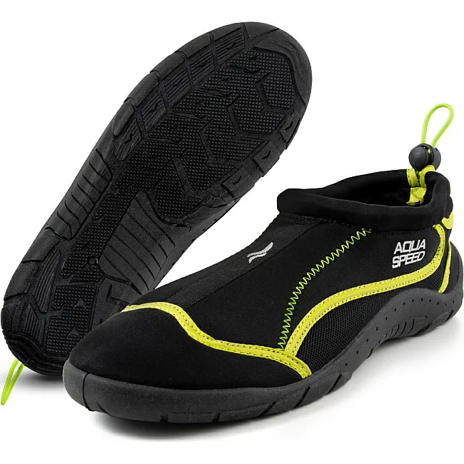 Аквашузы Aqua Speed AQUA SHOE MODEL 28B 61660 черный, желтый